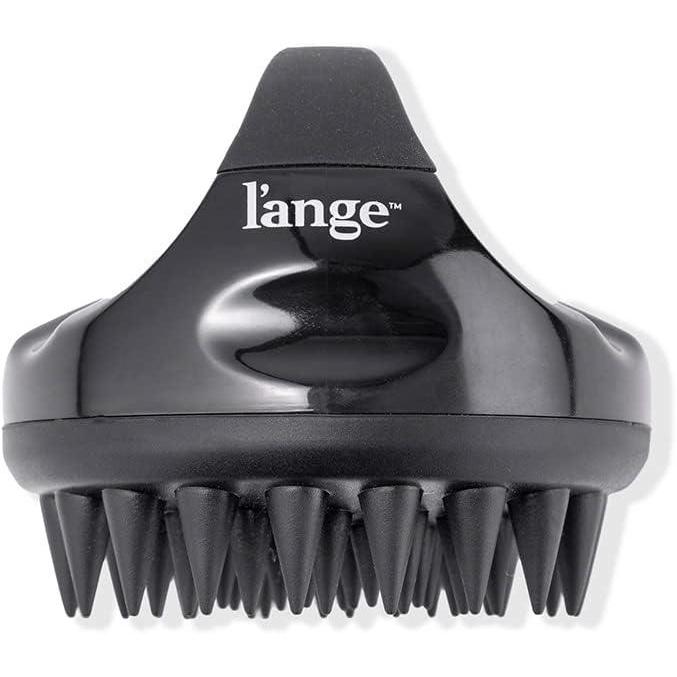 imageLANGE HAIR Scalp Saveur Hair Shampoo Brush  Wet Hair Brush amp Dry Hair Brush Use  Scalp Massager Exfoliating Shower Brush  Best Silicone Hair Scrubber Brushes Men Women Black 10 Count 2370