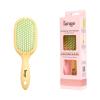imageLANGE HAIR Detangling Vented Brush  Flexible Bristles for Wet or Dry Hair  Gentle Glide to Reduce Breakage  Ergonomic Shower Brush  Great for All Hair Types amp Sensitive Scalps YellowYellow