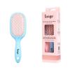 imageLANGE HAIR Detangling Vented Brush  Flexible Bristles for Wet or Dry Hair  Gentle Glide to Reduce Breakage  Ergonomic Shower Brush  Great for All Hair Types amp Sensitive Scalps YellowBlue
