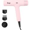 imageLANGE HAIR HauteAir Digital Professional Hair Dryer  LED Display for Precision Heat Control  FastDry Brushless Motor with Cool Shot  Negative Ion Technology  Lightweight amp SelfCleaning BlackBlush
