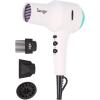 imageLANGE HAIR PowerStyle Ionic Turbo Hair Dryer  1875W Fast Drying amp Precision Styling for LongLasting FrizzFree Looks  Advanced Ionic Technology Smooths amp Shines Hair BlackWhite