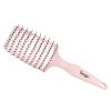imageLANGE HAIR Siena Wide Curved Vented Hair Brush  Detangle with Nylon Bristles Best for Tangles and Knots Ideal Men Women Brushes Airflow BlushBlush