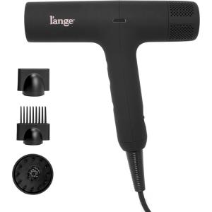 L’ANGE HAIR HauteAir Digital Professional Hair Dryer | LED Display for Precision Heat Control | Fast-Dry Brushless Motor with Cool Shot | Negative Ion Technology | Lightweight & Self-Cleaning (Black)(Black)