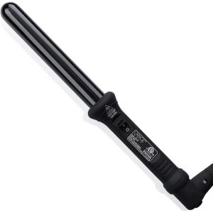 L’ANGE HAIR Ondulé 32 MM Ceramic Curling Wand | Professional Hot Tools Curling Iron 1.25 Inch | Salon Hair Styling Wands for Beach Waves | Best Hair Curler Wand for Frizz-Free, Lasting Curls(Black 1″)
