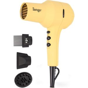 L’ANGE HAIR PowerStyle Ionic Turbo Hair Dryer | 1875W Fast Drying & Precision Styling for Long-Lasting, Frizz-Free Looks | Advanced Ionic Technology Smooths & Shines Hair (Black)(Yellow)
