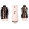 imageLANGE Hair Le Volume Play Interchangeable 2in1 Titanium Brush Dryer Black  43mm amp 60mm Hot Air Blow Dryer Brush in One with Oval Barrel  Hair Styler for Smooth FrizzFree Results Blush