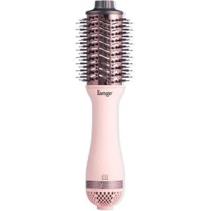 L’ANGE HAIR Le Volume 2-in-1 Titanium Blow Dryer Brush | Hot Air Brush for Hair Drying & Styling | Ionic Oval Barrel for Smooth, Frizz-Free Volume | (Blush – 75mm)((Blush – 60mm))