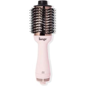 L’ANGE HAIR Le Volume 2-in-1 Titanium Blow Dryer Brush | Hot Air Brush for Hair Drying & Styling | Ionic Oval Barrel for Smooth, Frizz-Free Volume | (Blush – 75mm)((Blush – 75mm))
