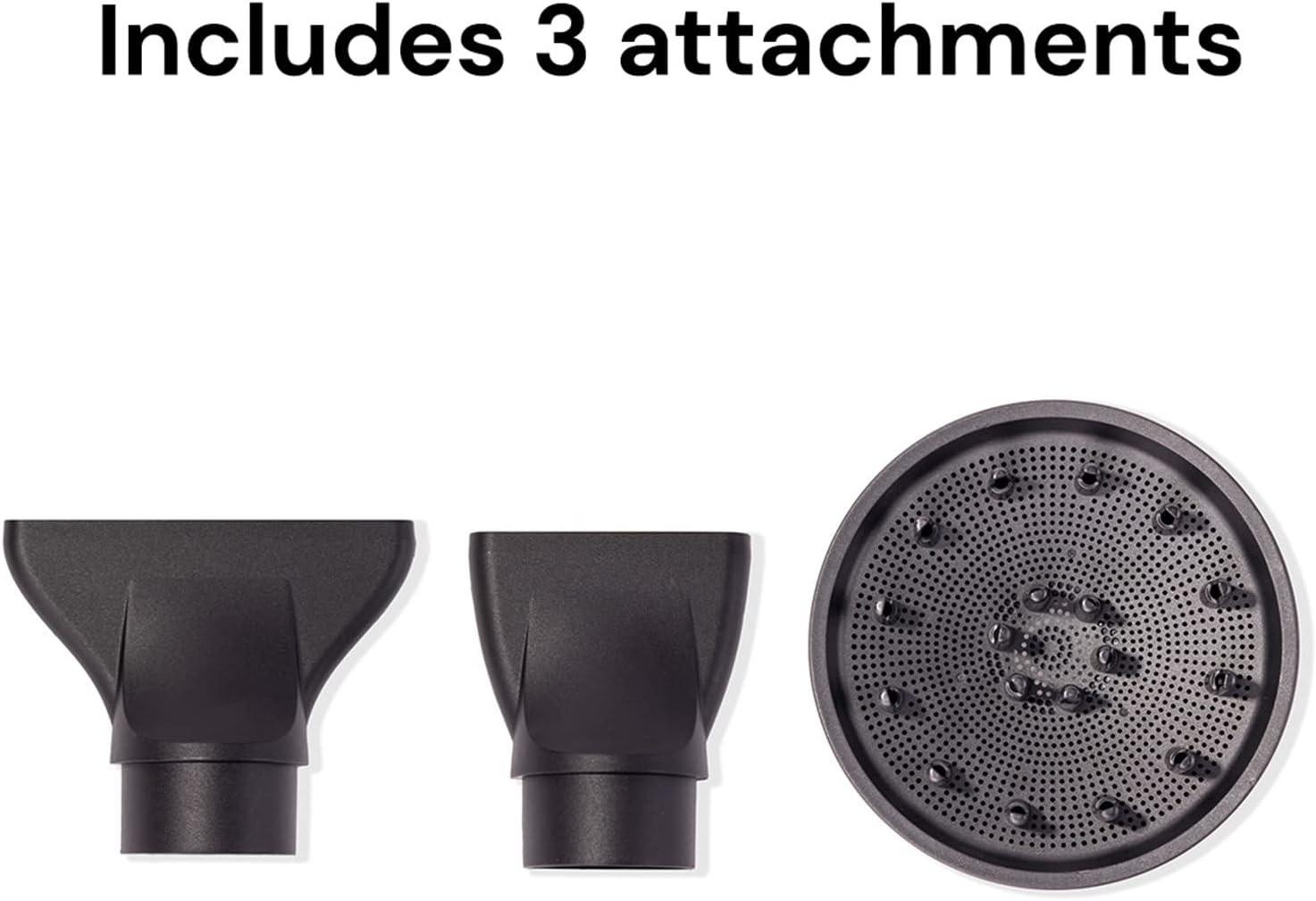 imageLANGE HAIR Le Styliste Luxury Hair Dryer  Quiet Brushless Blow Dryer with Diffuser  1875 Watts for 4X Faster Drying  Hairdryer with 3 Heat amp Speed Settings  Best Hair Dryers for BlowoutsBlush