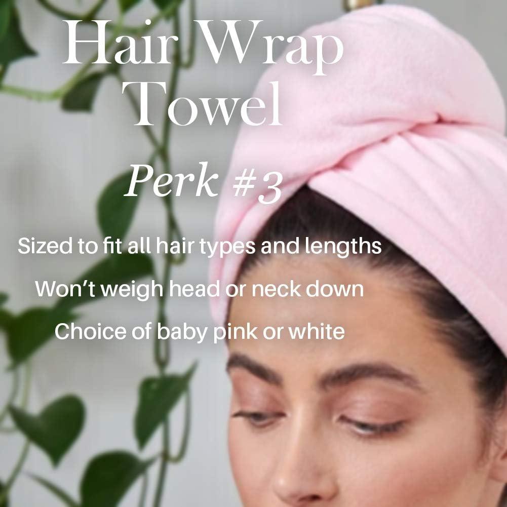 imageLANGE HAIR Microfiber Hair Wrap  QuickDry amp FrizzFree Towel for All Hair Types  Ideal for Sleep Shower amp More