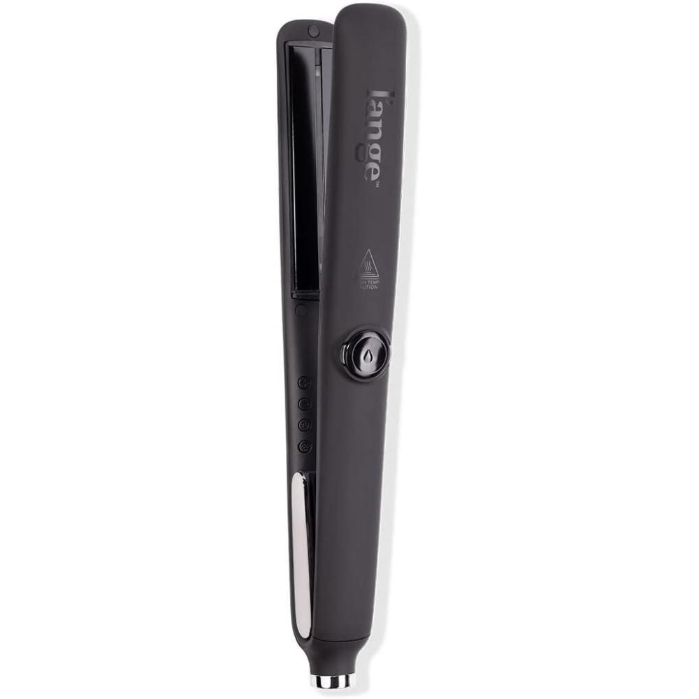 imageLANGE HAIR Le Vapour Infrared Steam Flat Iron Straightener  Professional Curling Best Hot for Straightening amp Dual Voltage Travel Black