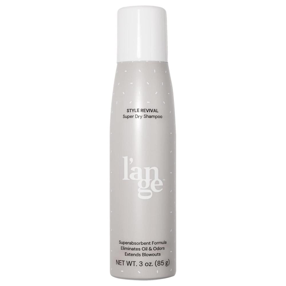 imageLange Hair Style Revival Super Dry Shampoo  Refreshes Hair between Washes Formulated for Super Absorption with Rice Starch  Helps Eliminate Dirt Oil amp Buildup
